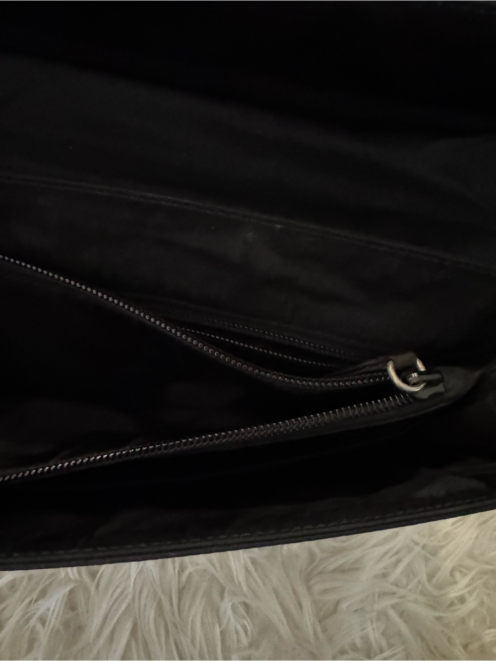 Prada tessuto spazzolato laptop bag - Picture 8 of 11